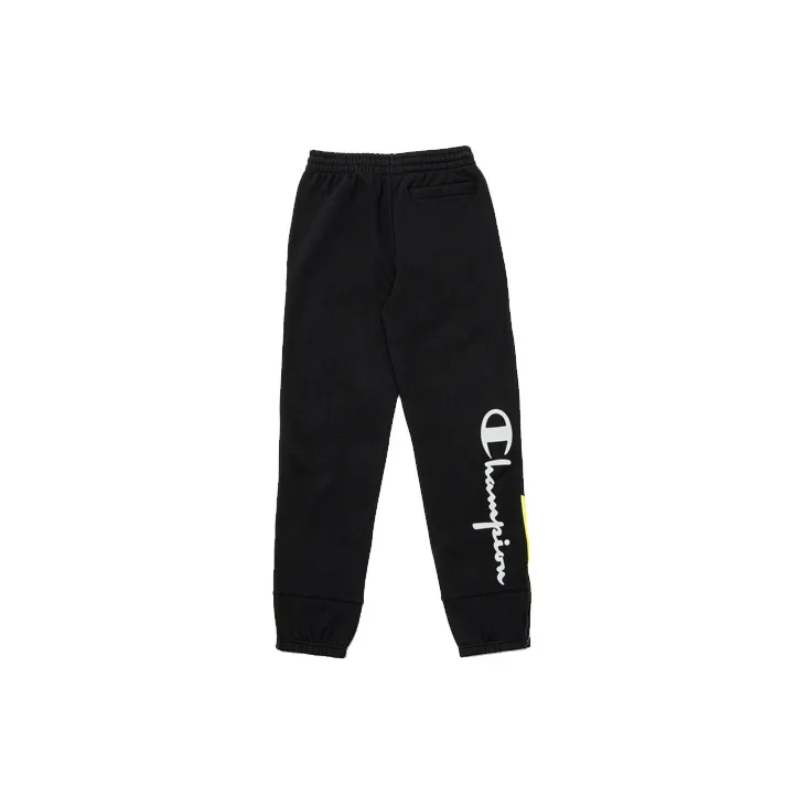 Champion Straight Casual Pants US Version Men's Black-1