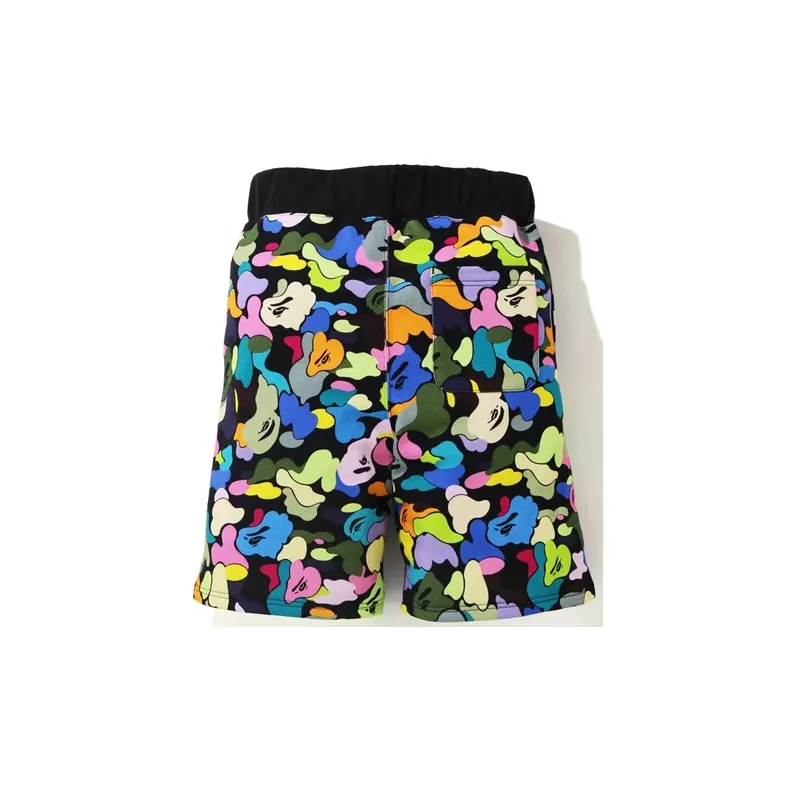 Bape Multi Camo Sweat Shorts-3