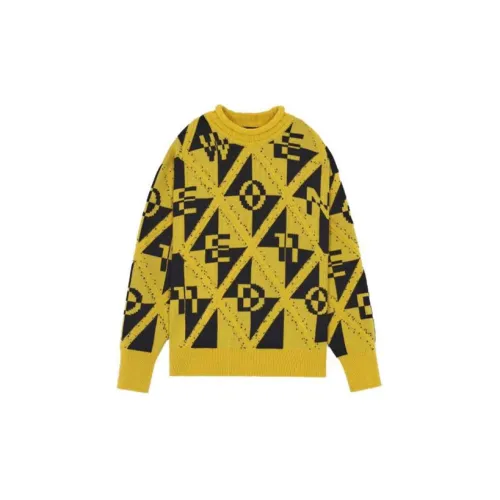 WE11DONE Sweaters Unisex Yellow