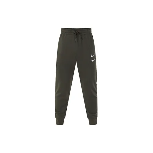 Nike Knitted Sweatpants Men Dark Brown