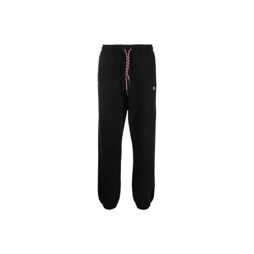 Marcelo Burlon Knitted Sweatpants Men Black