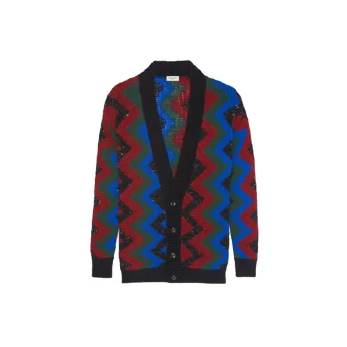 SAINT LAURENT Cashmere Sweaters Men Blue