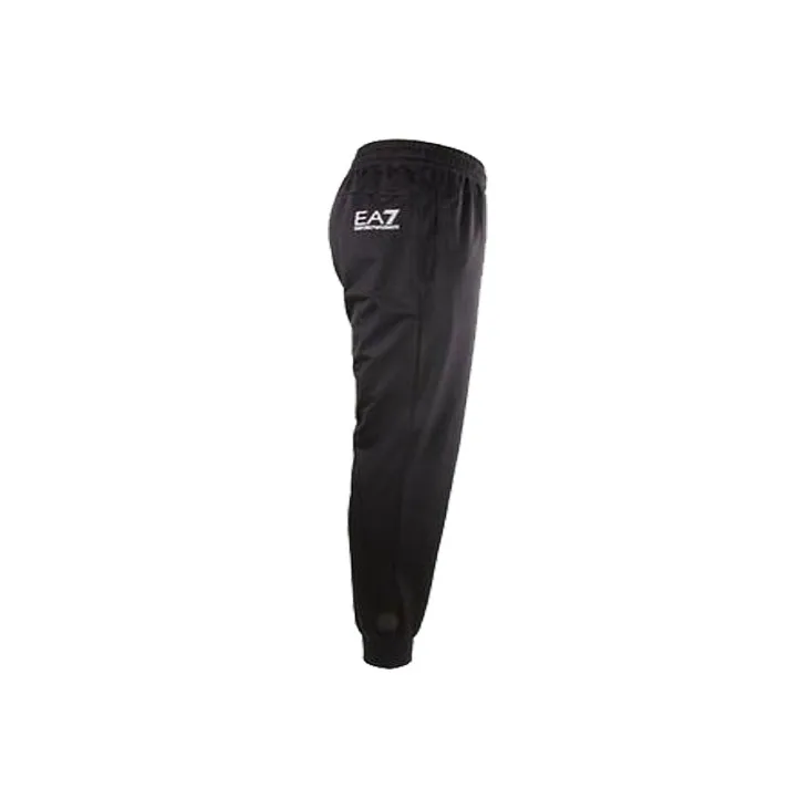 EMPORIO ARMANI EA7 SS22 Knitted Sports Pants Men's Black-2
