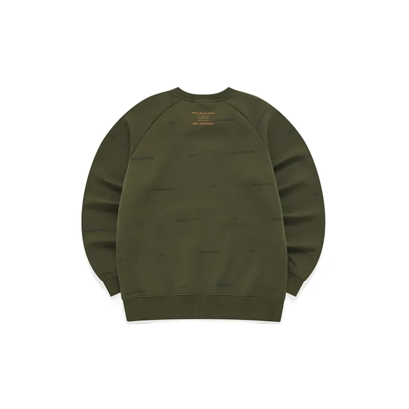 FILA Sweatshirts Men Dark Aqua Green-1