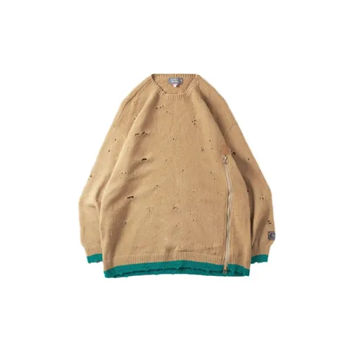 Umamiism Sweaters Unisex Khaki