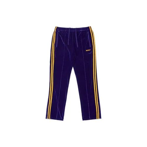 Nerdy Casual Pants Unisex Purple