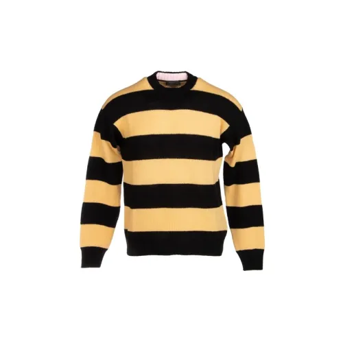 PRADA Cashmere Sweaters Men Yellow