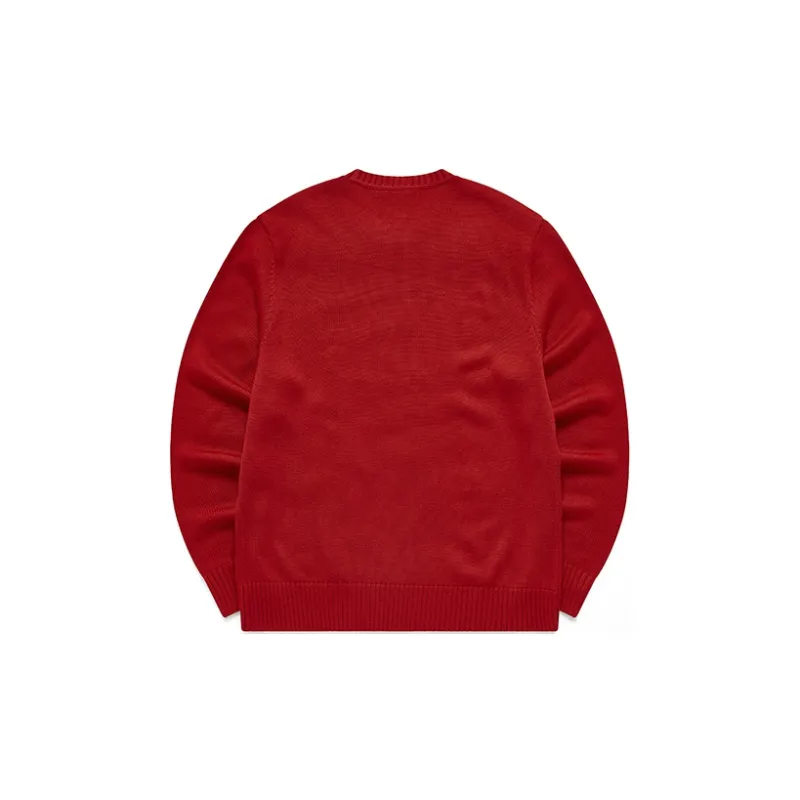 FILA Co branded Year Of The Tiger Collection Sweaters Unisex Legend Red-1