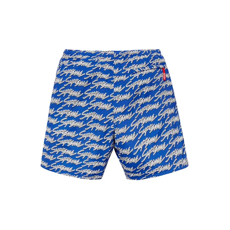 Supreme Signature Script Logo Water Short-1