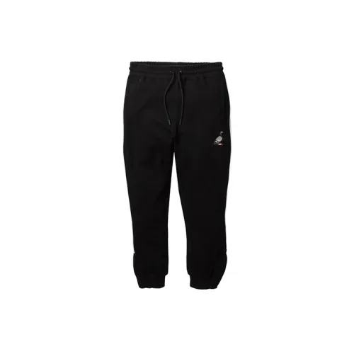 Staple Knitted Sweatpants Unisex Black