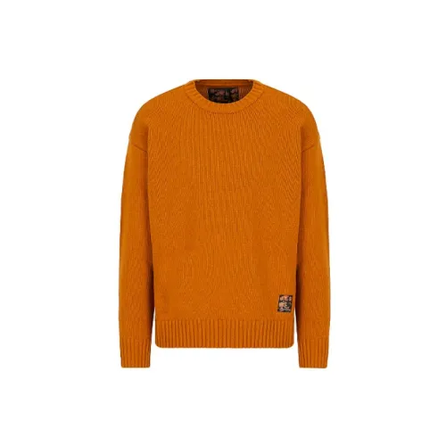 EMPORIO ARMANI Sustainable Collection Sweaters Men Yellow