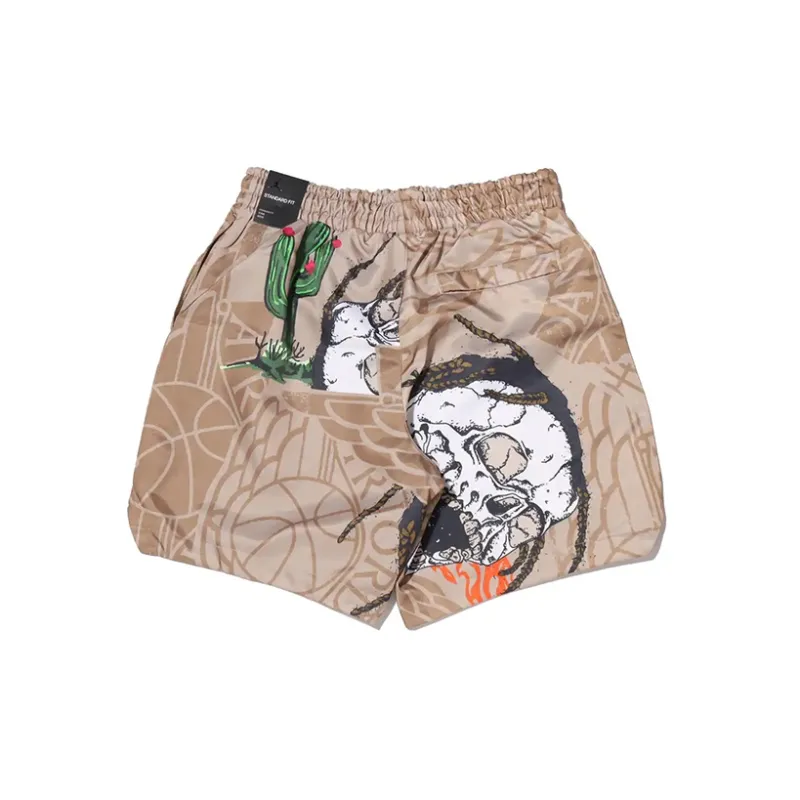 Travis Scott Cactus Jack X Jordan Pool Short-1