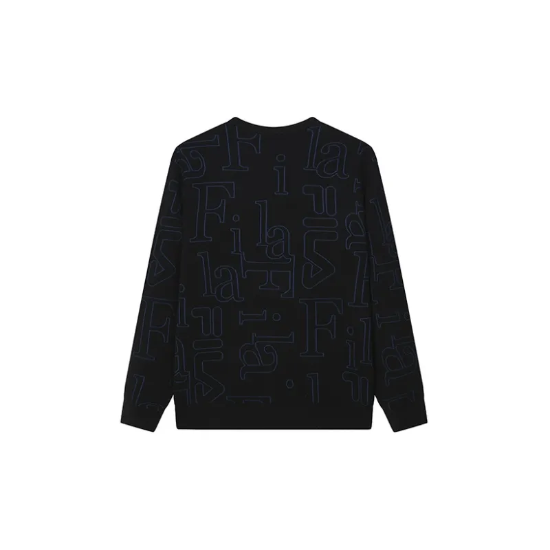 FILA Sweaters Men Jet Black-1