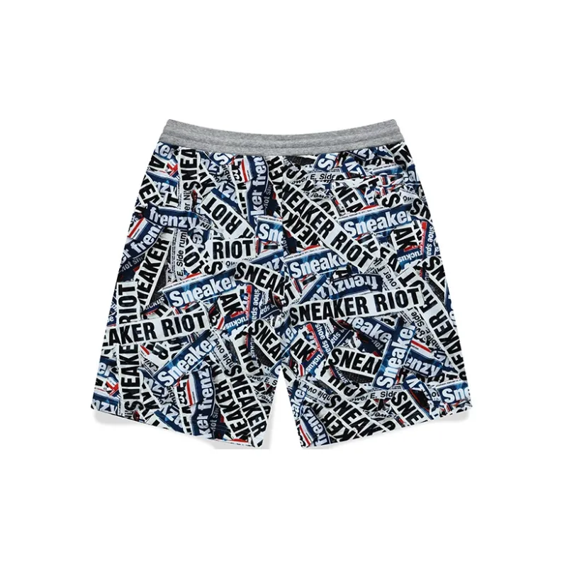 Staple X FILA FUSION Casual Shorts Men Webbing Print-1