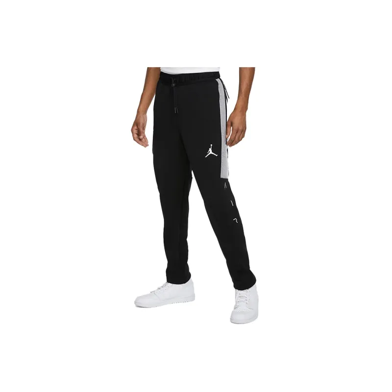 Jordan Knitted Sweatpants Men's Black-2