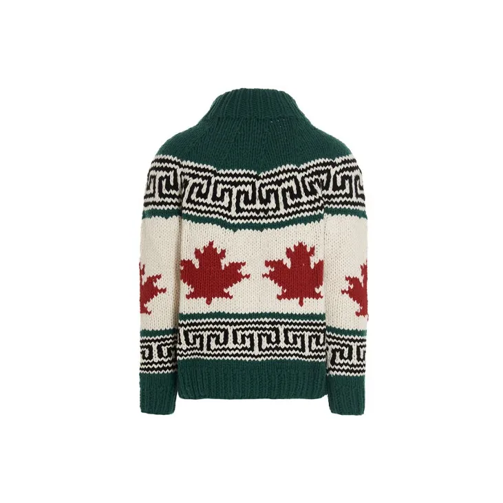 DSQUARED 2 Sweaters Men Green-1