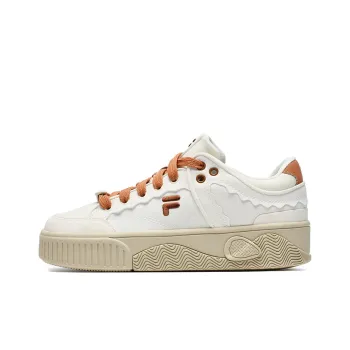 FILA FUSION Stack Skate Shoes 'White Orange' Women's