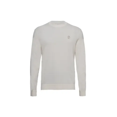 RARE Cashmere Sweaters Men White