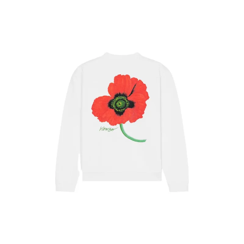 KENZO Poppy By Nigo Back Print Sweatshirt-1