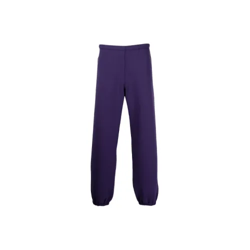 Needles Knitted Sweatpants Men Purple