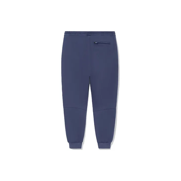 LiNing Knitted Sports Pants Men's Medium Indigo-1