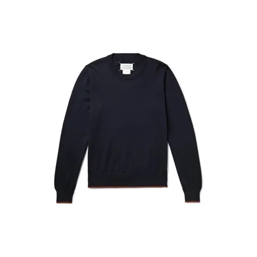 Maison Margiela Sweaters Unisex Blue