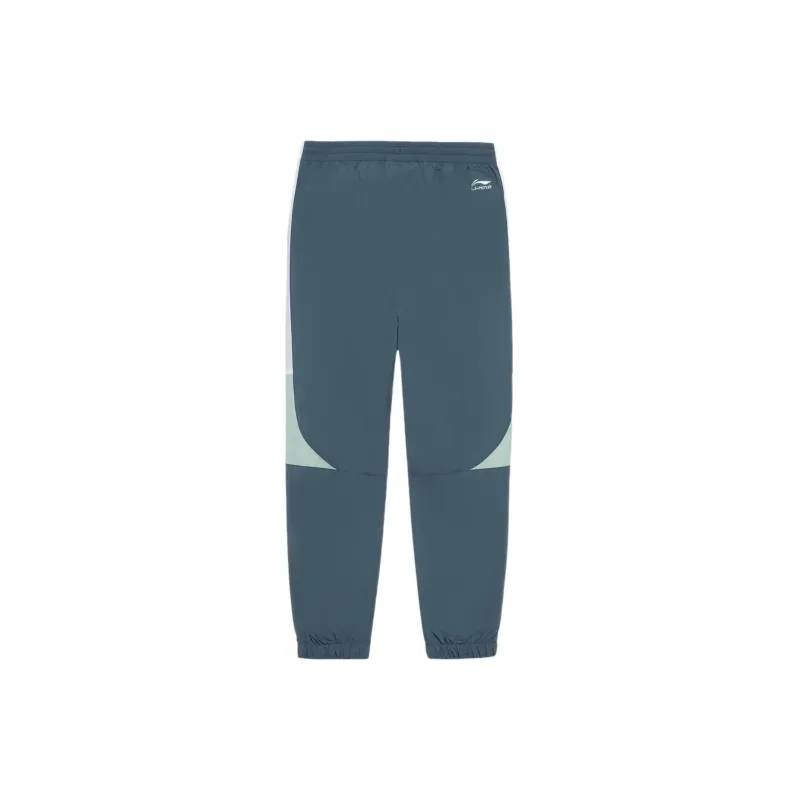 LiNing Sports Trend Series Sports Pants Men's Eggshell Blue-1