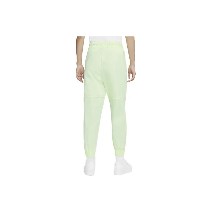 Nike Knitted Sweatpants Men Slight Yellow Green-1