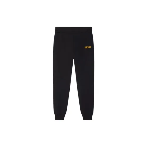 VERSACE Knitted Sweatpants Men Black