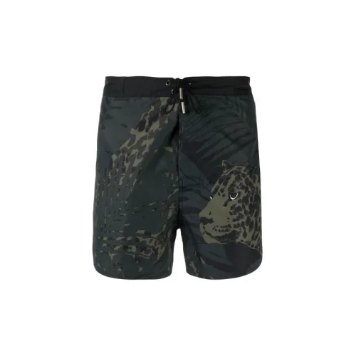 SAINT LAURENT Casual Shorts Men Green