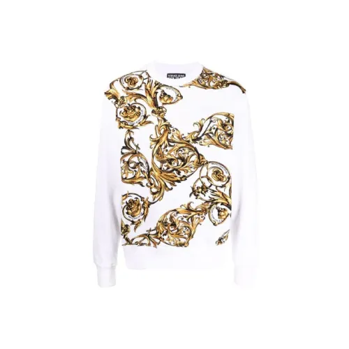 VERSACE JEANS COUTURE Sweatshirts Men White