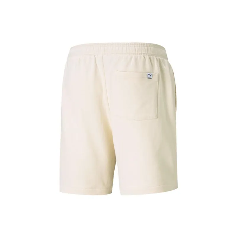 PUMA Ghana FtblCulture Casual Shorts Men Ecru-1
