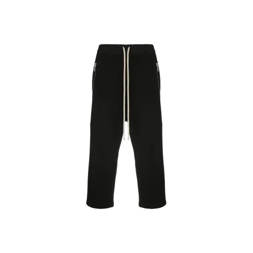 RICK OWENS Knitted Sweatpants Men Black