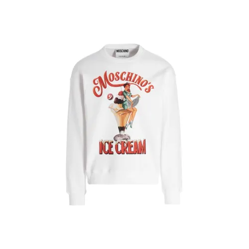 MOSCHINO Sweatshirts Unisex White