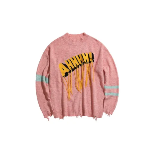 PLANET BORING Sweaters Unisex Cherry Blossom Pink