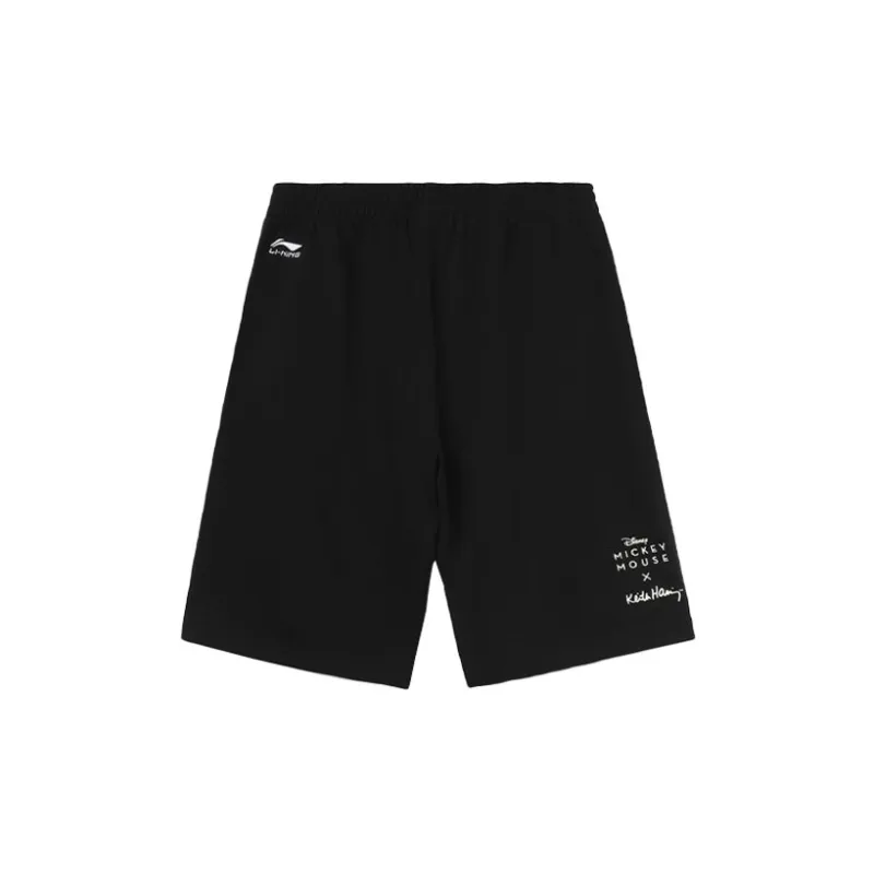 LiNing x Disney Sports Shorts Men's Black-1