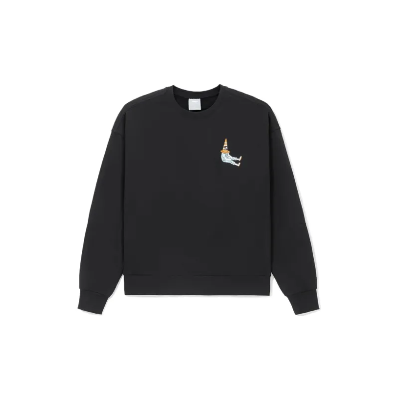 LINING Skateboard Sweatshirts Men Black-1