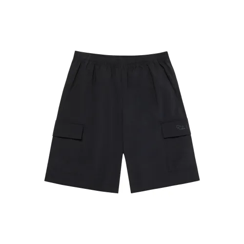 Erke Casual Shorts Men Jet Black