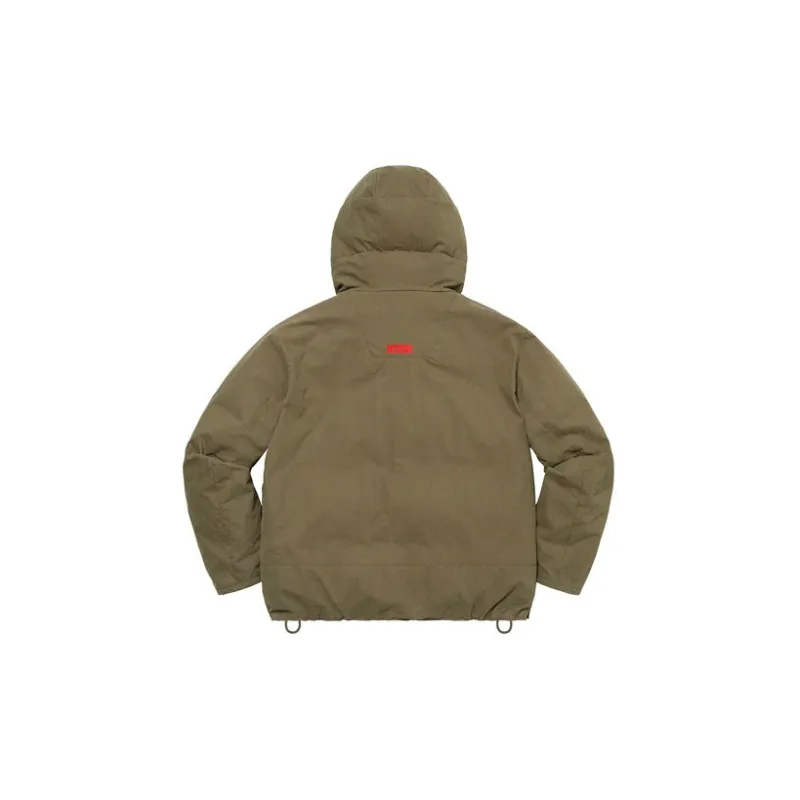 Supreme Hooded Down Pullover-1