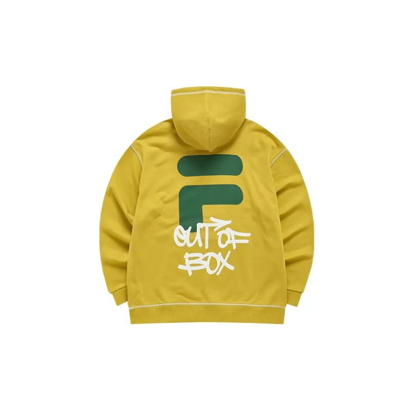 FILA FUSION TOKYO STUDIO Sweatshirts Unisex Maneffi Yellow-1