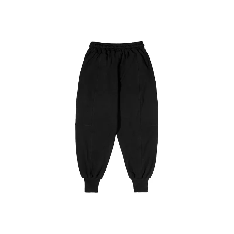 LUJIAMEN Jogger Thickened Sports Pants Men's Black-1