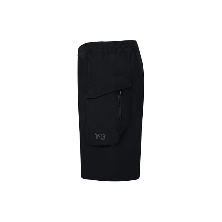 Y 3 Casual Shorts Men Black-2