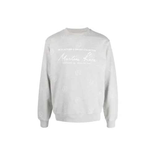 Martine Rose Logo-print Crew-neck Sweatshirt