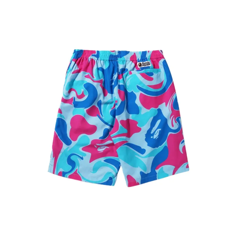 Bape Marble Camo Shorts-1
