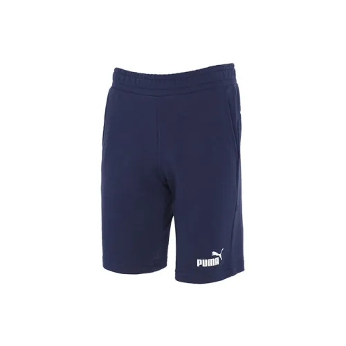 PUMA ESS Casual Shorts Men Navy Blue