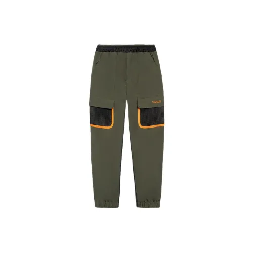 LiNing Knitted Sweatpants Men Dark Olive Green