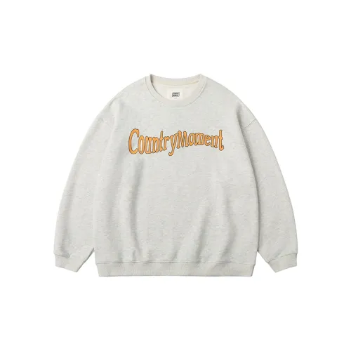 COUNTRY MOMENT Sweatshirts Unisex Gray