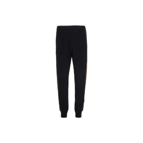 Alexander McQueen Knitted Sweatpants Men Black