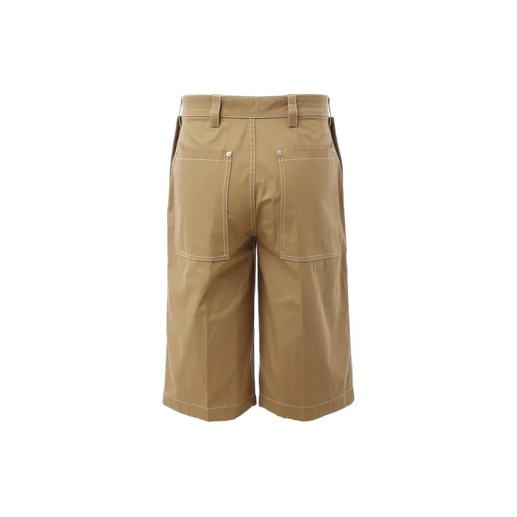 Burberry Casual Shorts Men Khaki-1