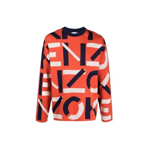 KENZO Sweaters Men Orange